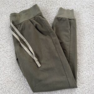 Figs Heathered Olive Zamora Joggers